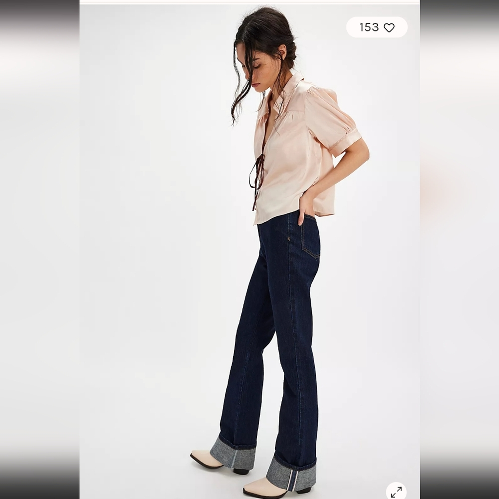 SER.O.YA Dark Blue Women Jeans - Picture 8 of 15
